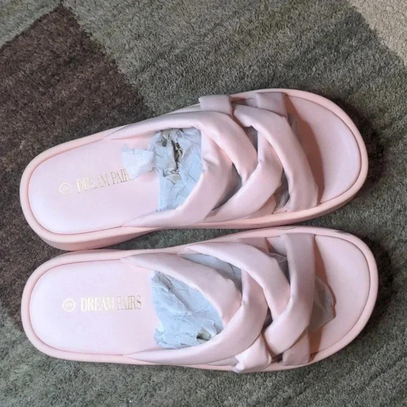 DREAM PAIRS Women' s Summer Comfortable Cushion Slip - Picture 4 of 11